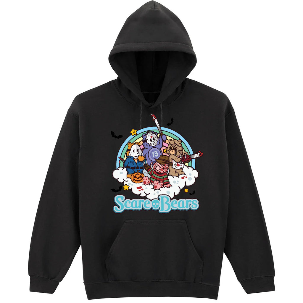 SALE HOOD BLACK SCARE BEARS  XL