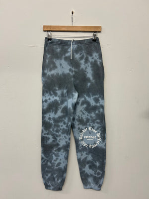 SALE BABY BLUE/ BLACK CLOUD  JOGGER XS