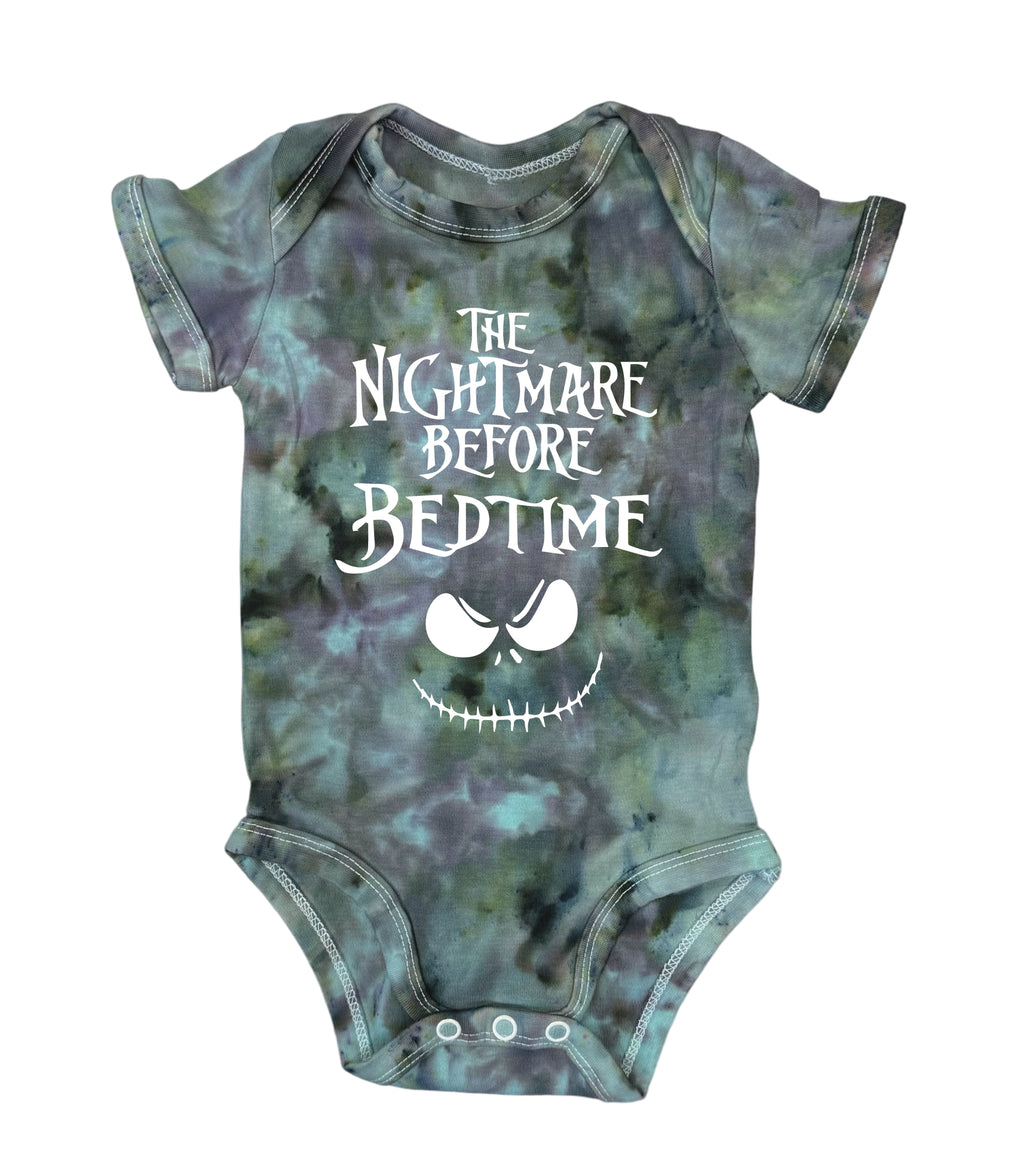 Baby Bodysuit Nightmare Before Bedtime Tie Dye