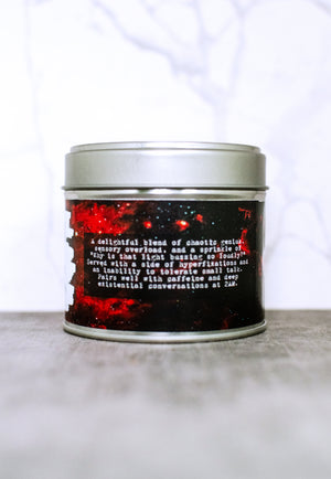 Vegan Soy Wax 200ml Tie Dye Candle 35h+ Burn Time